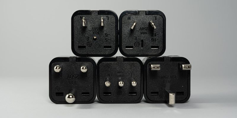 Black Plugs for Wall Outlets